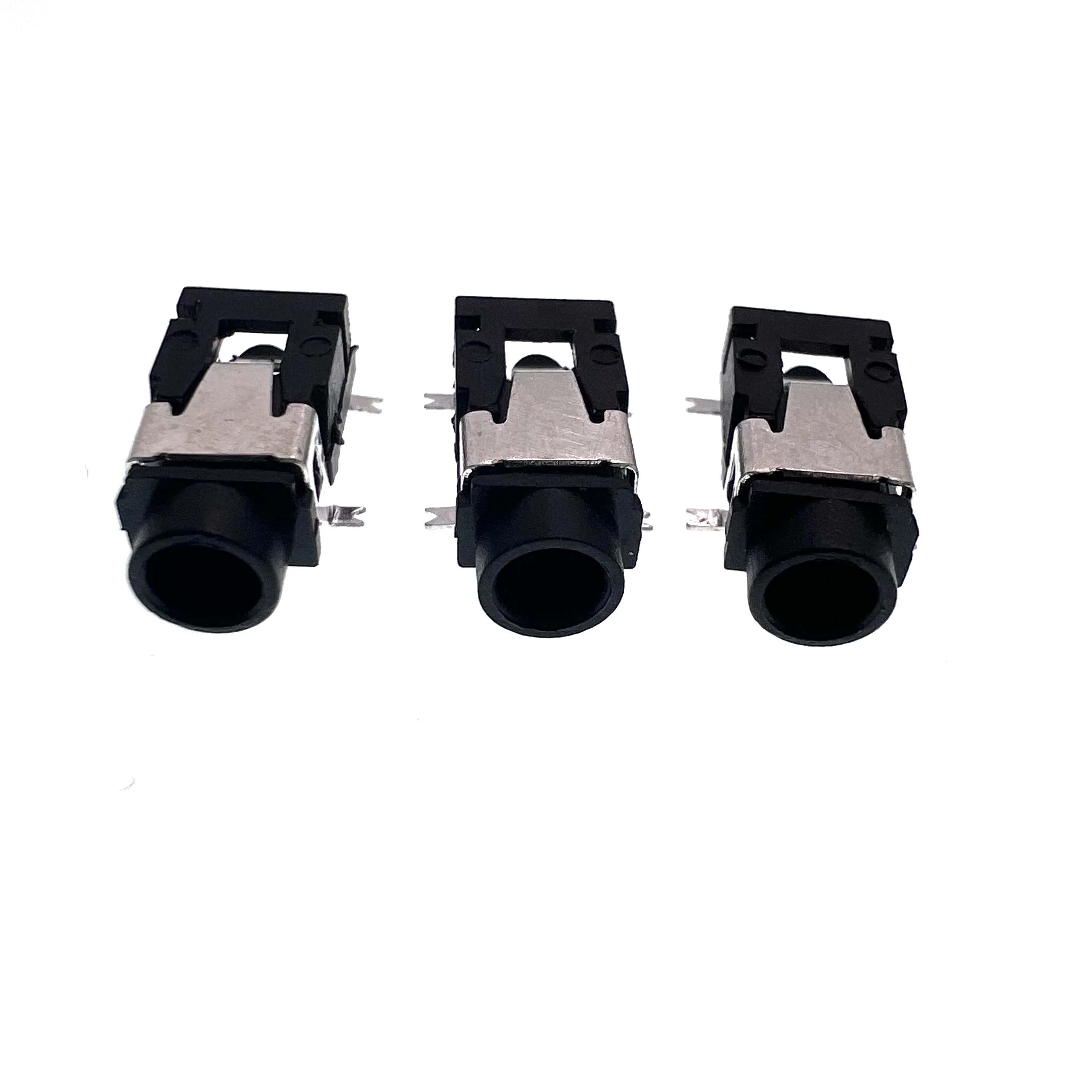 10pcs PJ321 3.5mm 4 Pins Earphone Socket Female Audio Interface PJ-321-4P Patch Connector