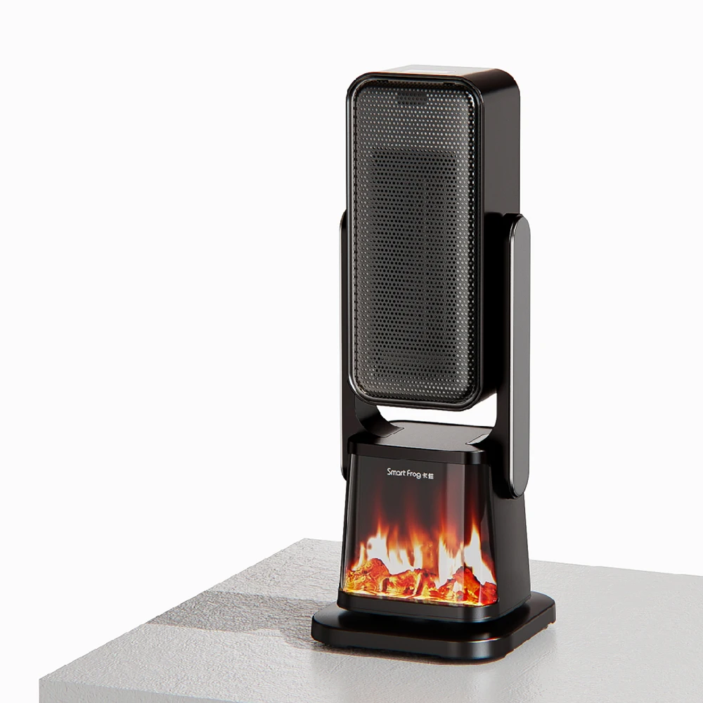 

1500W Outdoor Fireplace Portable Electric Space Heater with Remote for Indoor Use Small Room