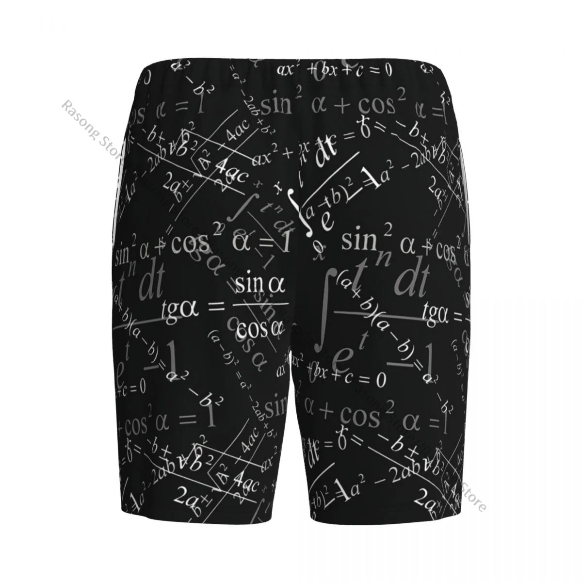 Calça de pijama curto masculina, Pijamas, Matemática, Fórmulas