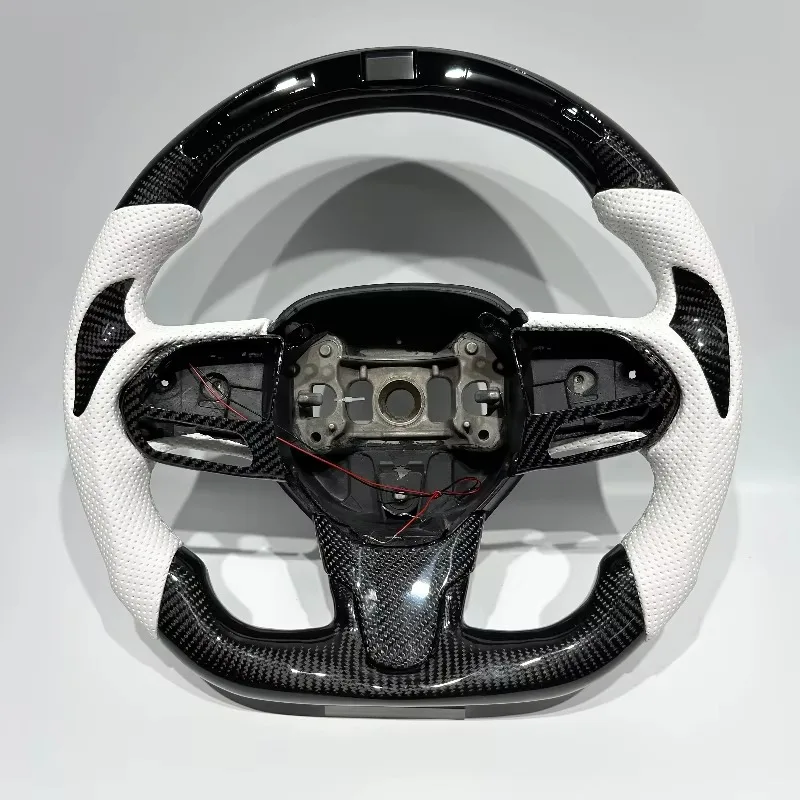 

Car Steering Wheels Suitable for Dodge Challenger Charger Durango SRT Chrysler Jep Made of Carbon Fiber Customization Available