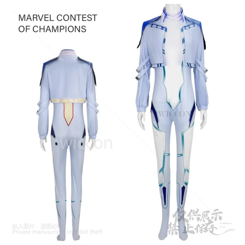 อะนิเมะกริชคอสเพลย์เครื่องแต่งกายZentai Cos Jumpsuitผู้หญิงผู้ชายหล่อนุ่มเครื่องแต่งกายฮาโลวีนบทบาทเล่นProps Accessorie Props