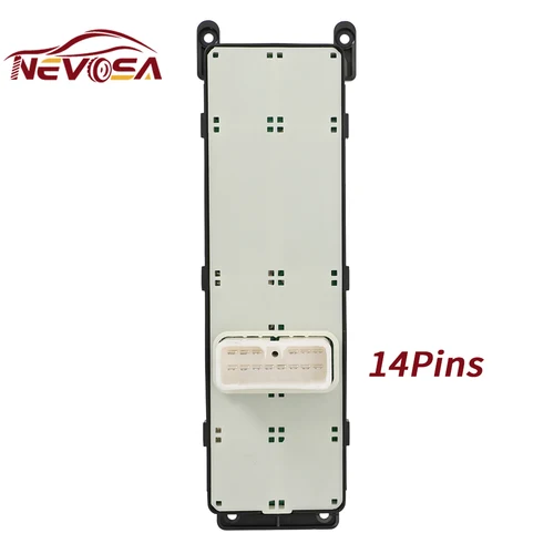 Imagen 2 del producto Interruptor de Control de ventanilla eléctrica principal para KIA Rio 2 MK2 JB 2007 2008 2009 93570-1G200 93580-3D000 935701G110 935701G000 botón izquierdo