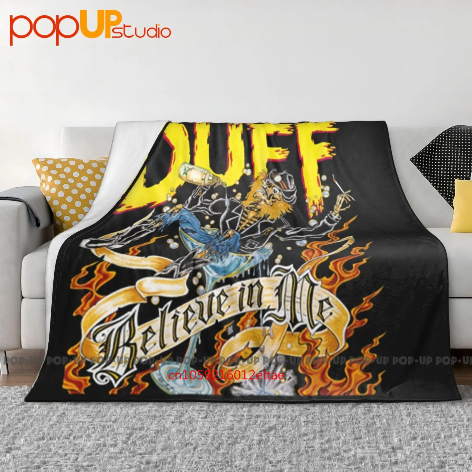 Duff Mckagan Believe In Me Manta ultrasuave Edredón Funda de sofá de invierno Fundas de cama