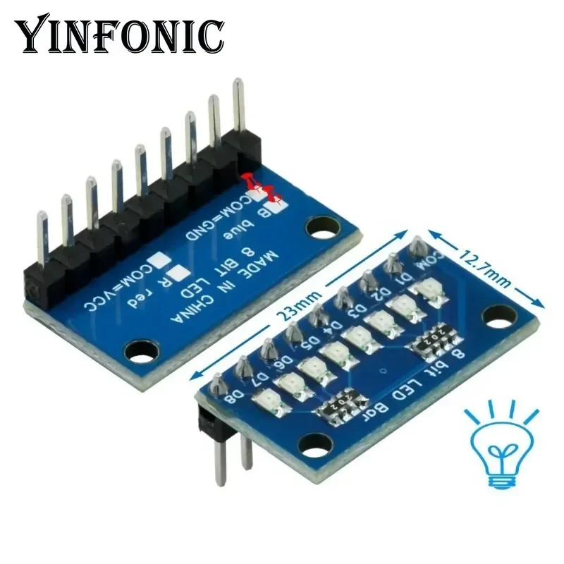 8-Bit Blue/Red Comm…