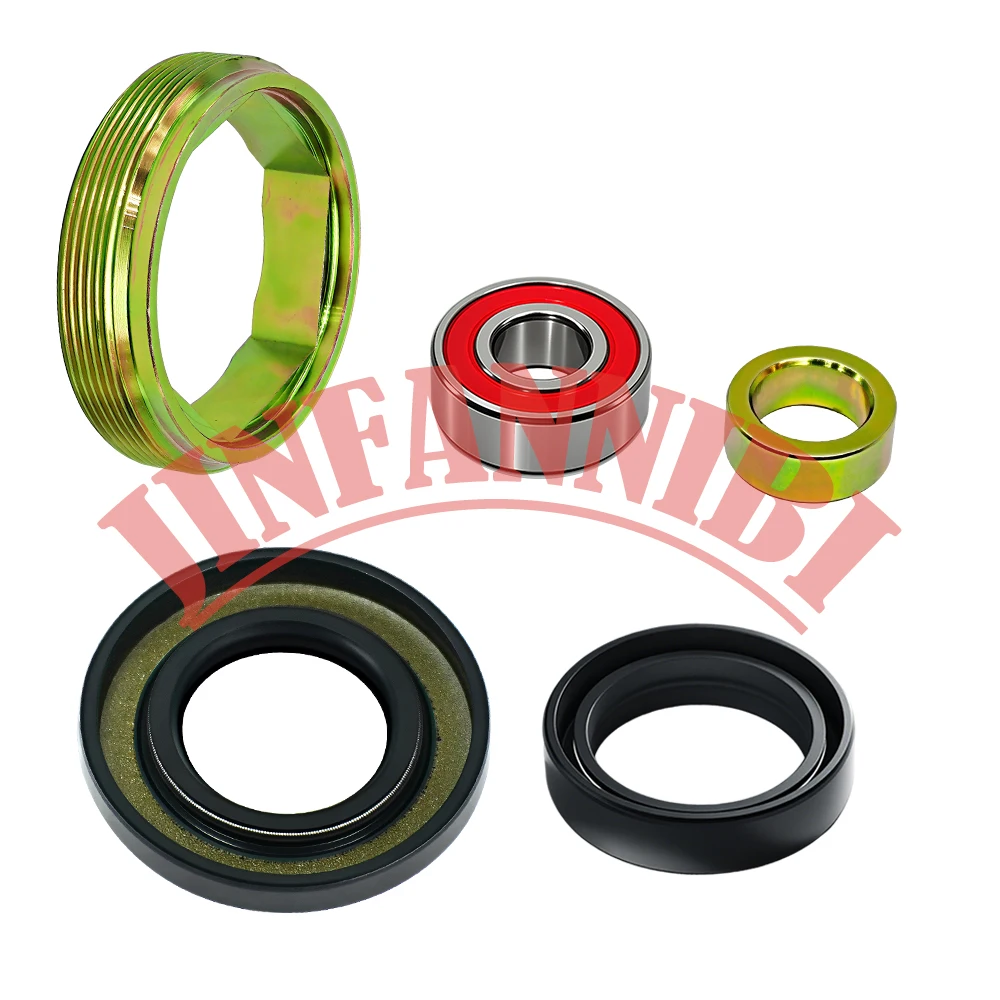 Steering Stem Bushing Bearing Seal Kit for Yamaha Wolverine 350 YFM350 1995-2009