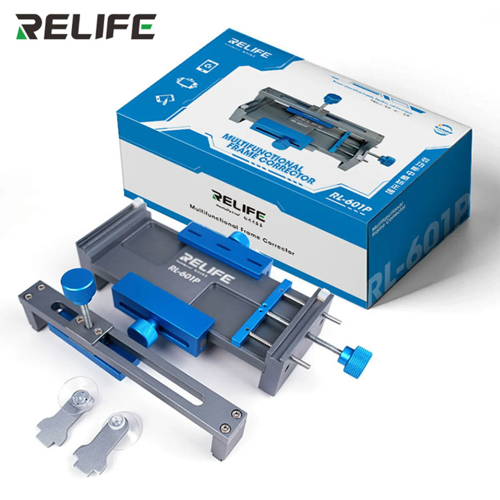 RELIFE RL-601P Multifunctional Middle Frame Corrector Metal Housing Port Fracture Recovery Fixture for iPhone Samsung etc Models