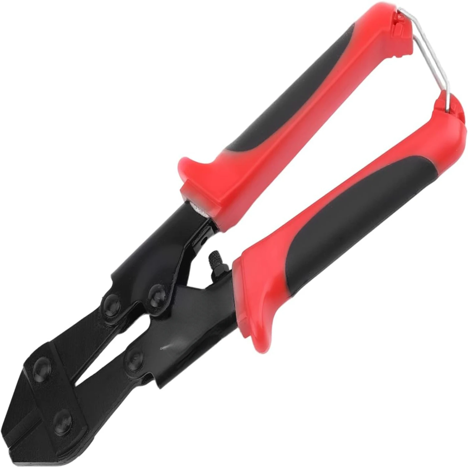 

8 Inch Mini Heavy Duty Ergonomic Durable Bolt Cutters with Comfortable Soft Rubber Handles - Reliable Efficient Tool for Precise