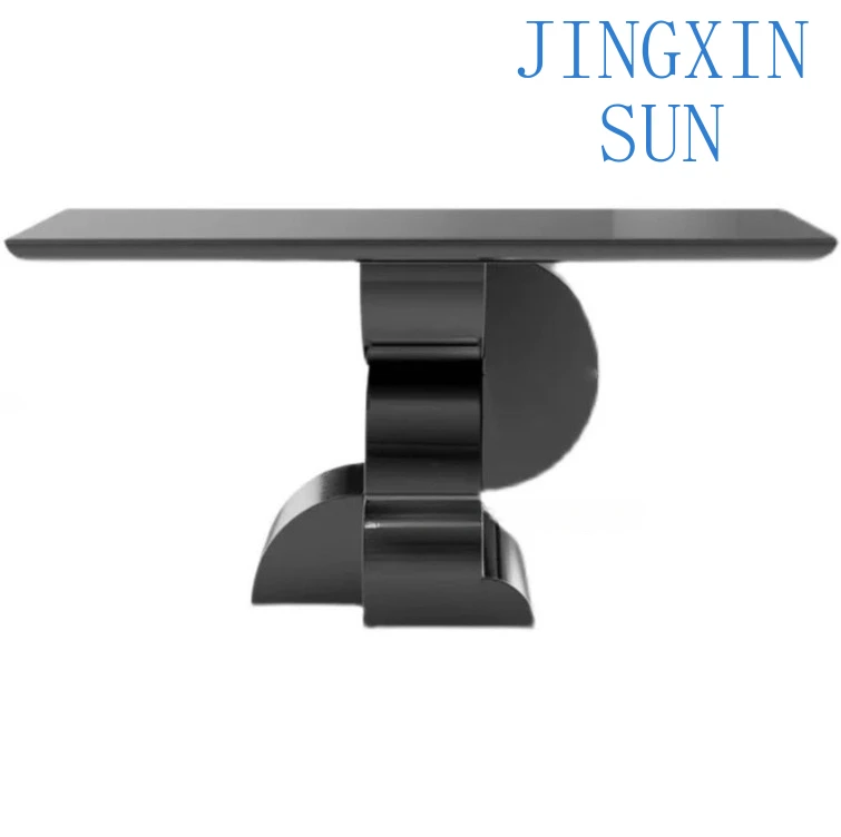 Light luxury entrance table designer living room, entrance to the end of the viewing platform, model room