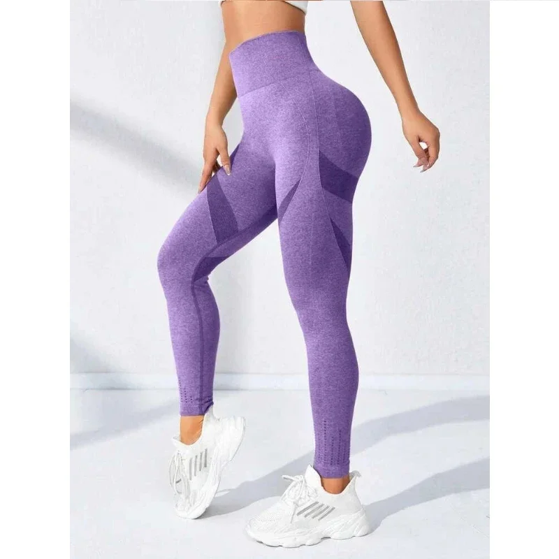 High Waist Seamless Leggings Workout Sports Leggings for Women Push Up Pants Tights Fitness Clothes Scrunch Leggings SportWear