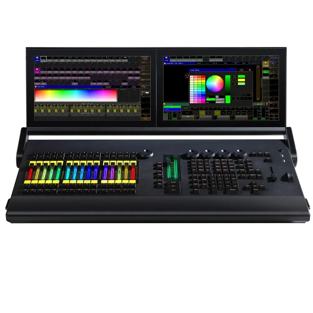 DMX T2 Touch Console Controller For Professional Light Show Designers 512 light control