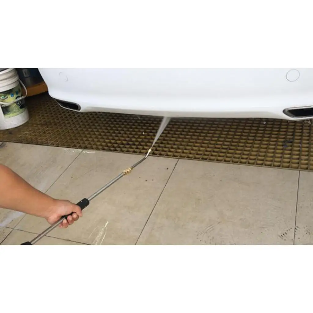 Water Washer Lance Spray Wand 1/4 Inch Quick Connect for High Pressure Washing Garden Use