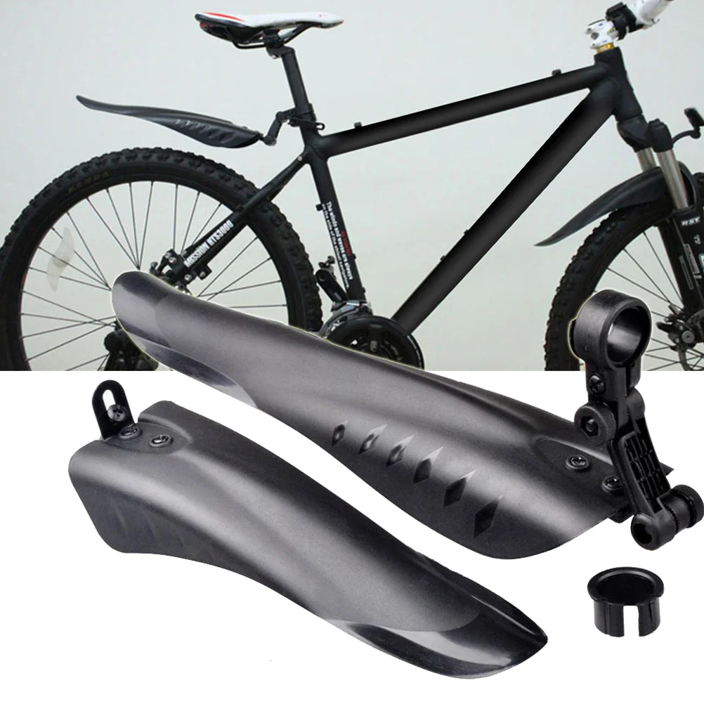 

Bike Mud Guard Rear Front Adjustable 34Mm High-Strength Lightweight Mudflap For Bike Mountain Road Synthetic Fiber Plastic