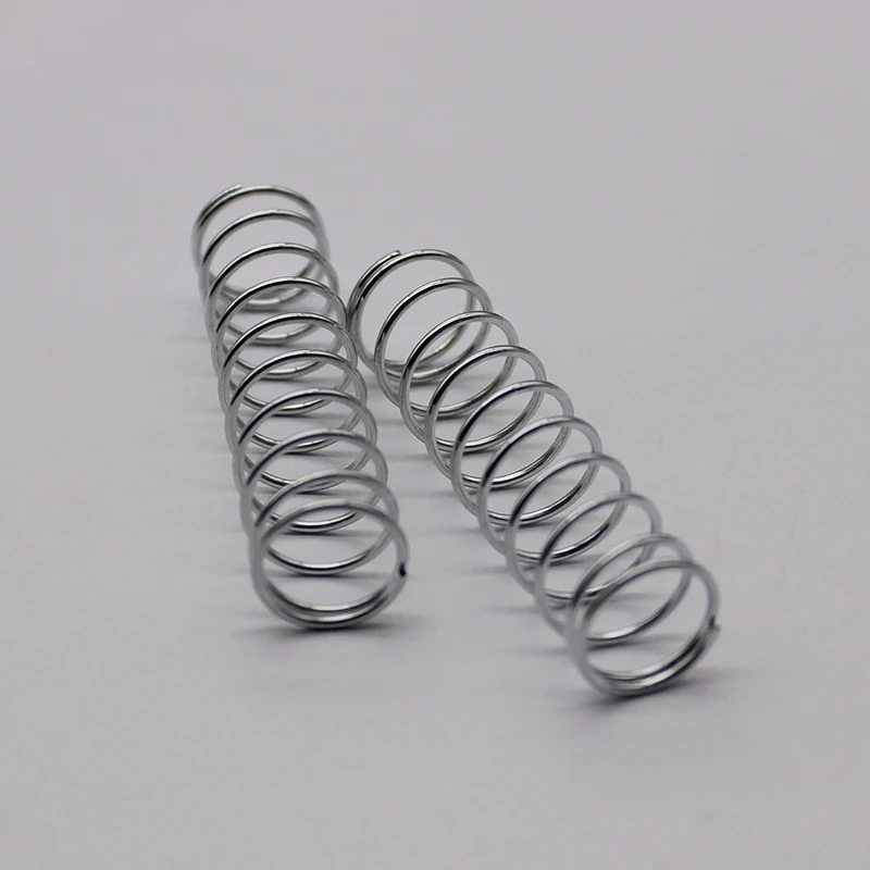 Piccole molle di compressione zincate