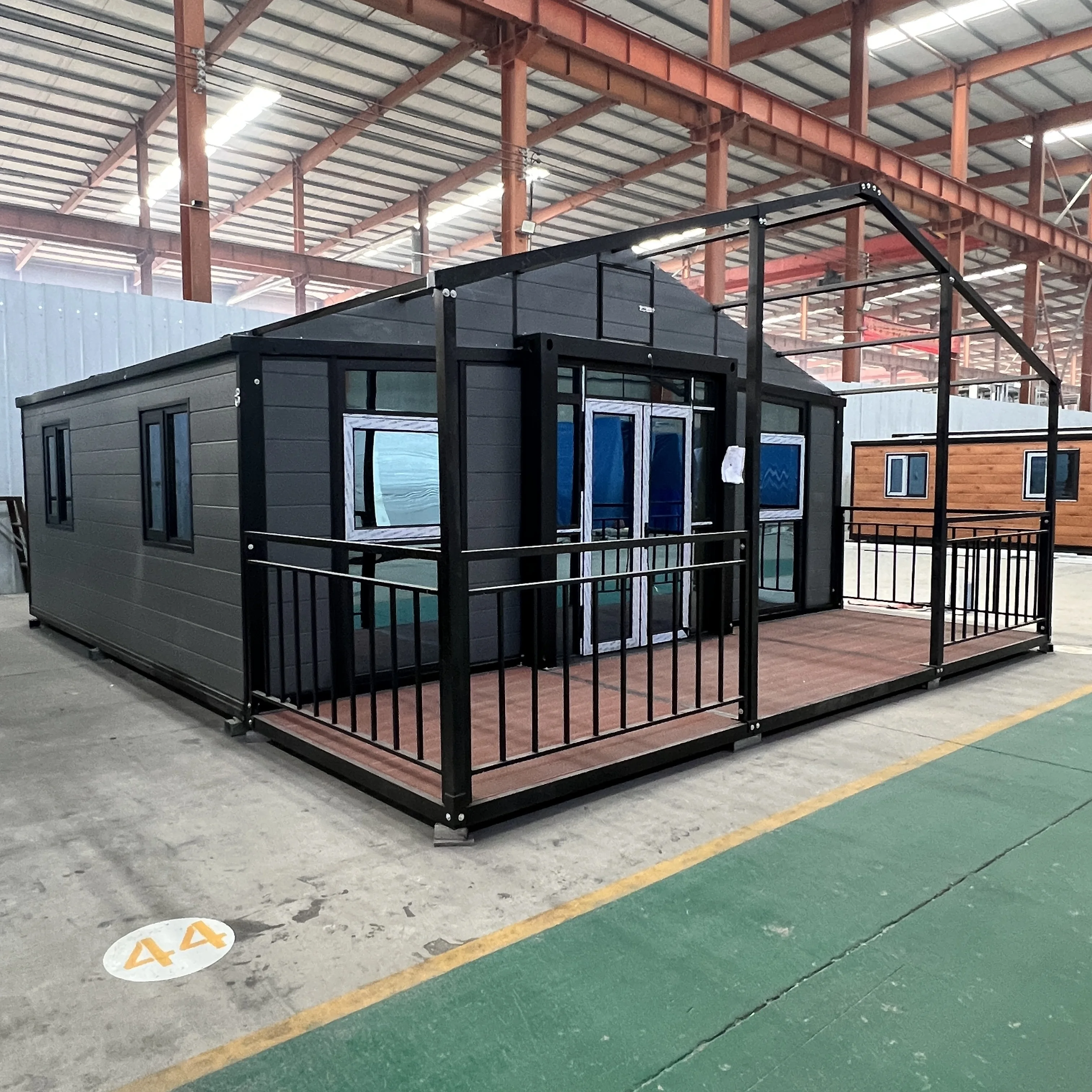 Advanced 20ft Modular Expandable Container House Modern Breathable 3 Bedroom Portable Kitchen Living Room Casa Contenedor