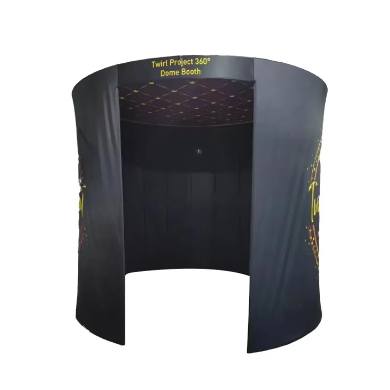 

Factory Custom 360 Video & Photo Booth Enclosure For Business & Party Activities For Trade Shows