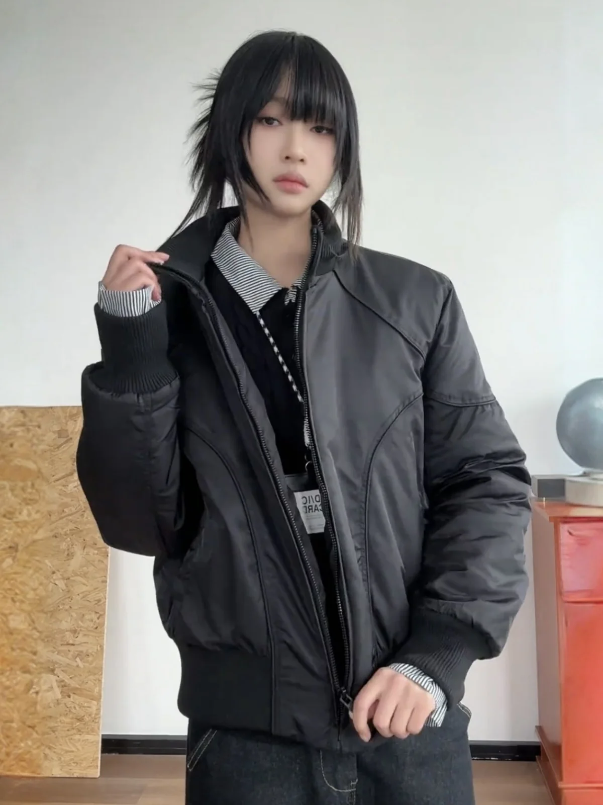 

Мужская зимняя куртка-пилот из хлопка, рабочая одежда для активного отдыха, теплая, модная, ветрозащитная, дышащая, повседневная, на молнии