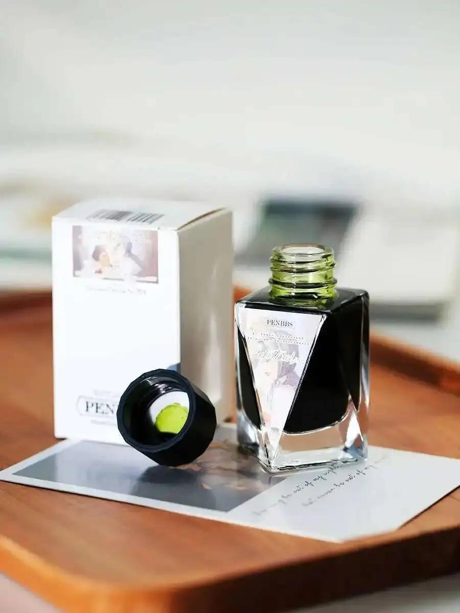 Penbbs Ink 30ml Glass Bottled Gold Powder Pigment Type Dye Type Color Ink Dip Fountain Pen Writing Ink