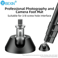 Universal Tripod Feet Pad-BEXIN GSF55 Non Slip 54mm Diameter Rubber Feet with 3/8\