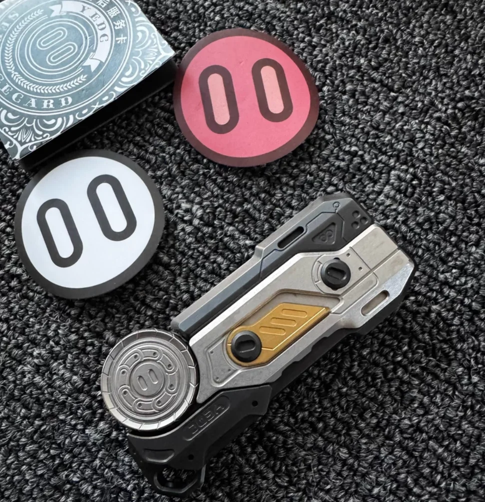 

Used EDC YEDC Titanium Alloy MT99 fidget slider decompression toy