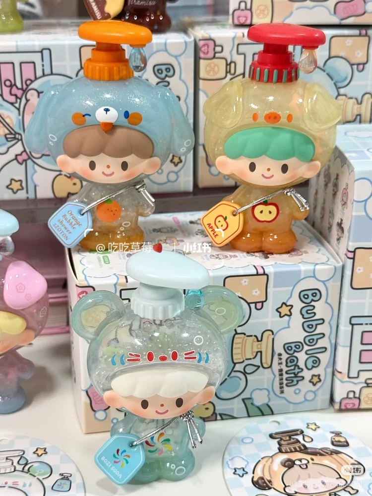

Genuine New Zzoton Bubble Bath Series Blind Box Baby Kawaii Figure Ornament Collection Toys Gift Surprise Box Cute Doll