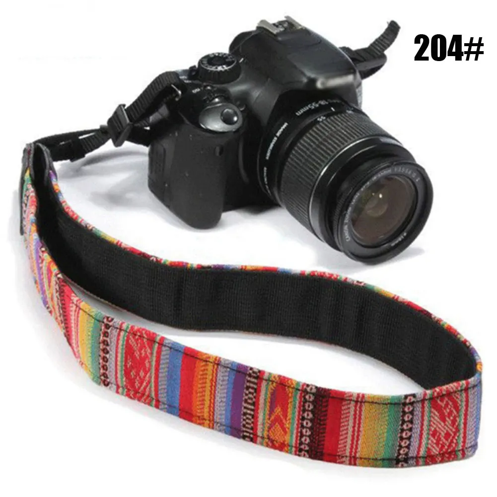 Camera Neck Shoulder Strap Adjustable Fashion Slr Camera Photography Belt Compatible For Canon Sony Panasonic