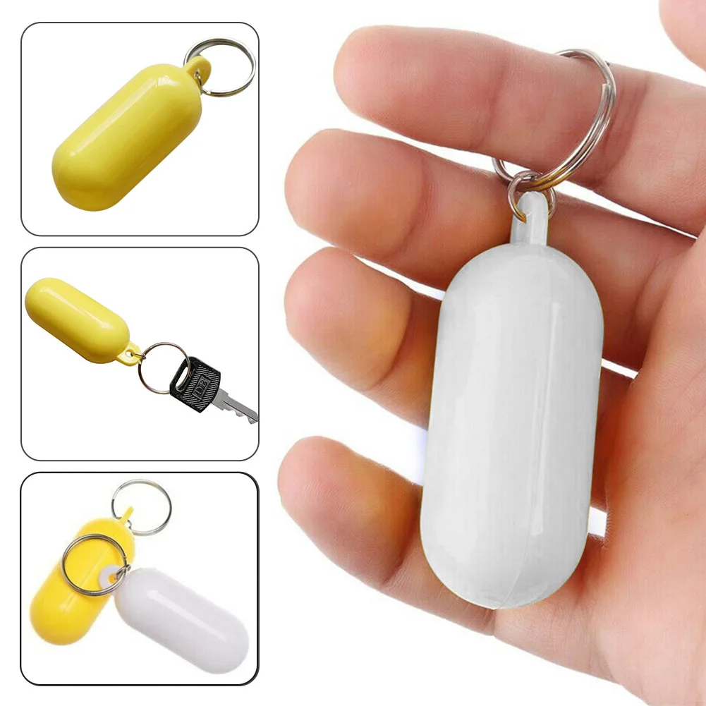 2/4pcs Accessories Keys buckle Marine Sailing Boat Float Canal Keychain Kayak keyring Fender Buoyant holder Floating Key ring