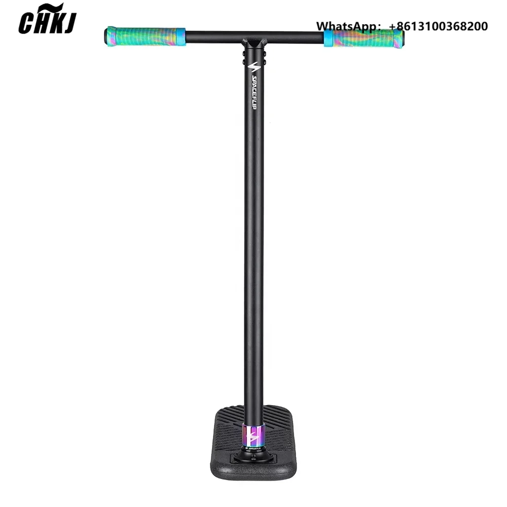 CHKJ Huoli Trampoline Scooter Trick Scoot Bounce Scootering Quality Foam Deck Indoor Outdoor Scooter for Beginners to Advanced