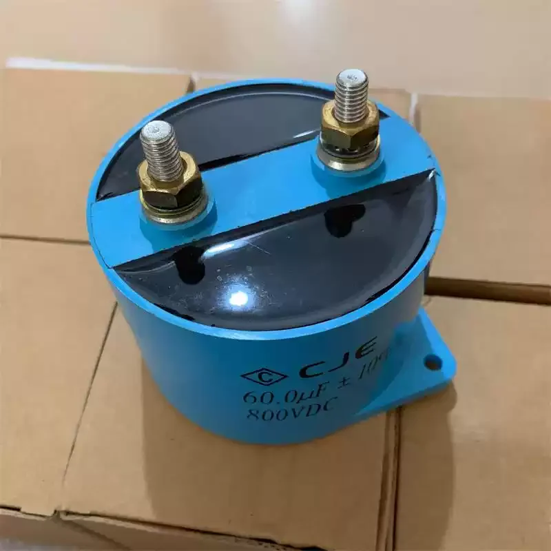 New Changjie CJE 60UF 800V DC screw head high current high voltage filter infinite capacitor