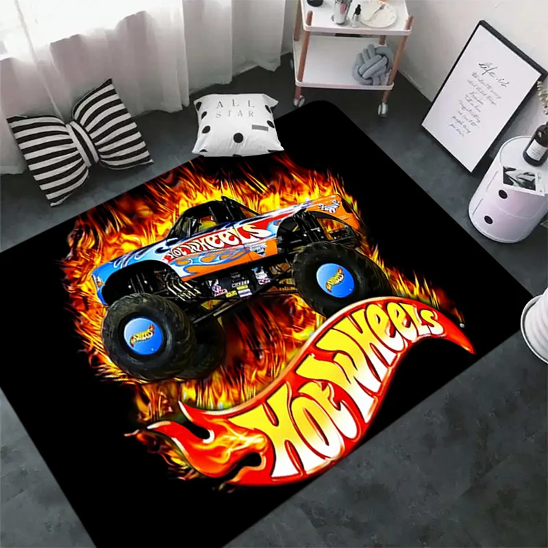 Doormat for Hot Wheels Welcome Mat Living Room Carpets Bathroom Rug Kitchen Balcony Long Mat Floor Mat Home Decor Custom Rugs