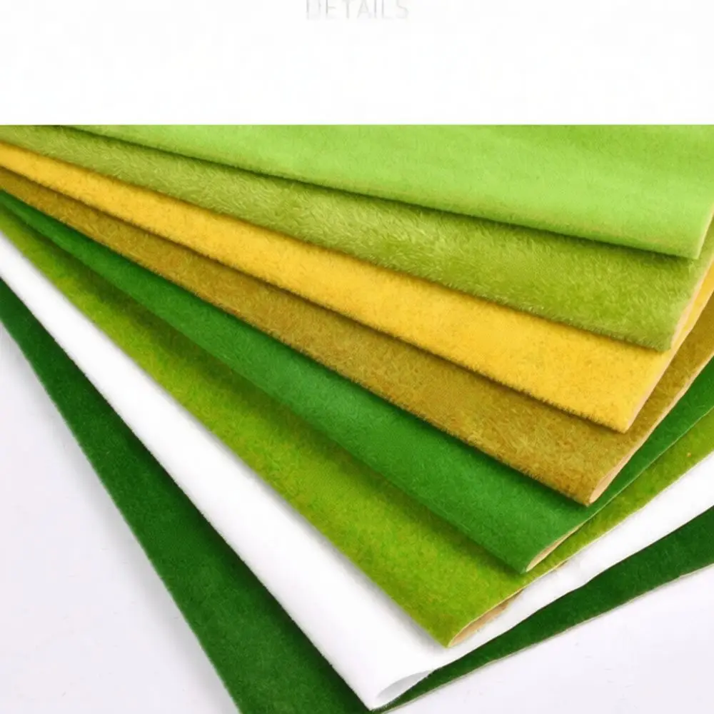Simulation Grass Paper Mat For Model Diorama Scenery Architecture Layout Miniature Landscape Handmade Project Supplies