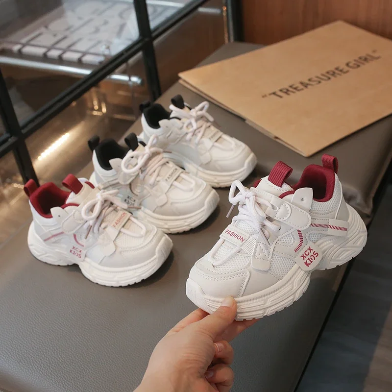 

Нескользящие детские кроссовки, весна-осень 2026, легкие удобные кроссовки для девочек, утепленные прогулочные кроссовки на мягкой подошве для мальчиков