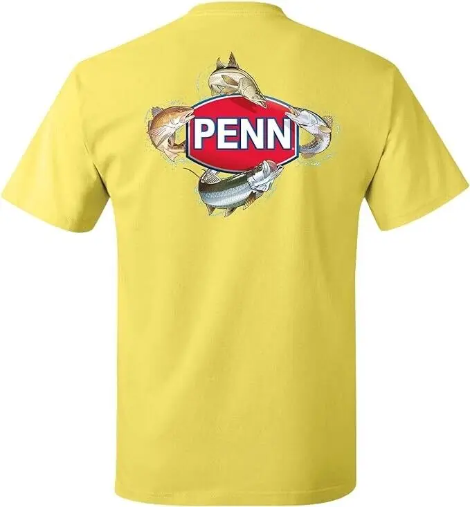 PENN Fishing Casual Inshore T shirt Medium Redfish Tarpon Trout Snook