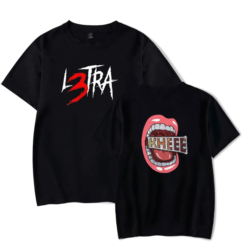 

Luar La L Merch L3TRA Short Sleeve T Shirt Women Men Summer Fashion O-neck Short Sleeve Funny Tshirt Graphic Tees Streetwear