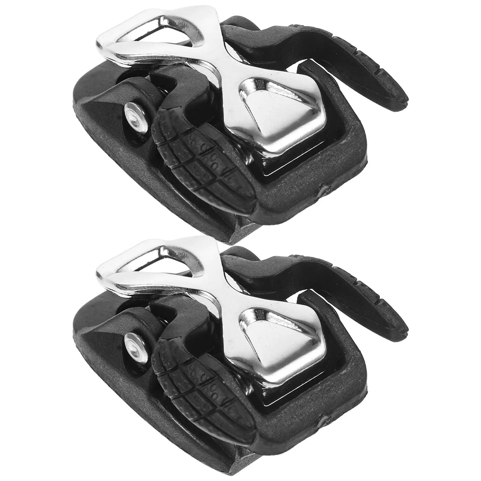 

2Pcs Roller Skate Buckle Kit -Adjustable Fixing Buckle Lightweight Portable Skate Shoe Accessory for Roller Ice Skating