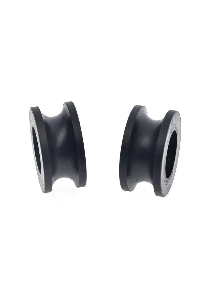 1Pc 8x32x16mm nylon wheel U-groove nylon U-wheel R5 walking 10mm track wrapped plastic pulley rolling groove wheel