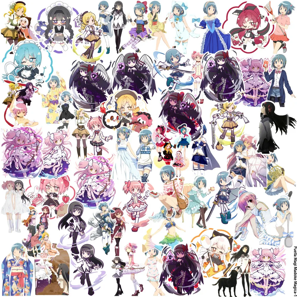 Kawaii Magical Fantasy Themed Vinyl Stickers Waterproof Decals For Water Bottle Laptop Suitcase DIY Decoration Gift