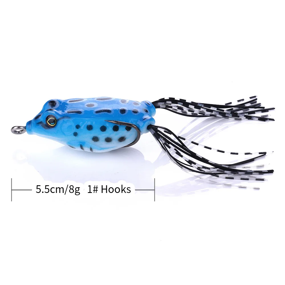 Señuelos rana silicona Thunder Frog – Anti-enredos para superficie - imagen 4