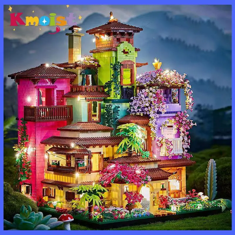 

7080PCS Building Blocks City Street View Magic House Castle Countryside Micro Assembly Children's Toys for Kids Festival Gifts