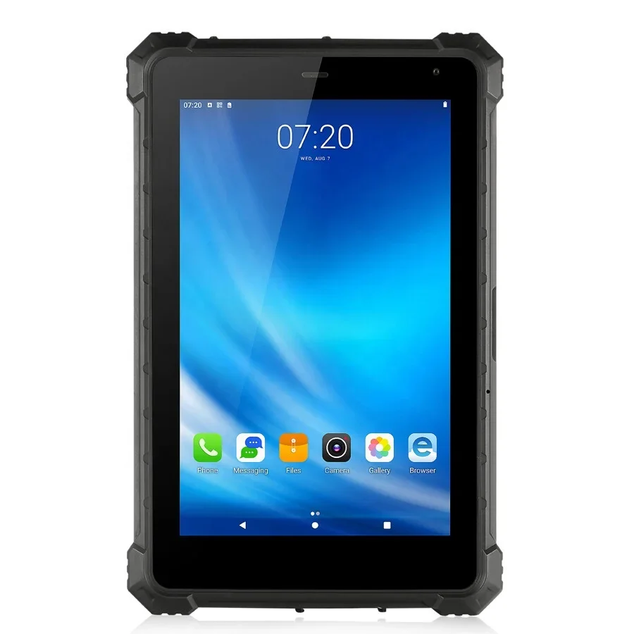 IP68  MIL-STD-810G 1.2M Big 1000mah Replaceable Battery 2D Scanner Rugged Android13 Tablet for Warehouse