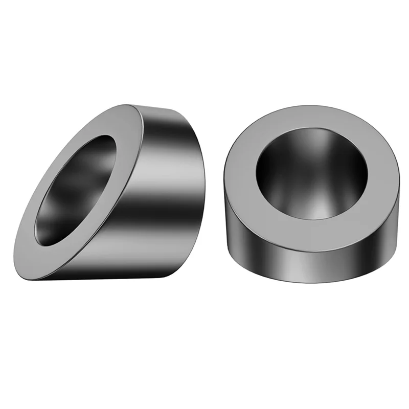 A98E-40 Pack 5/16Inch ID Black Angle Washers For Cable Railing Posts, For 1/8Inch, 3/16Inch Invisible Cable Railing Hardware