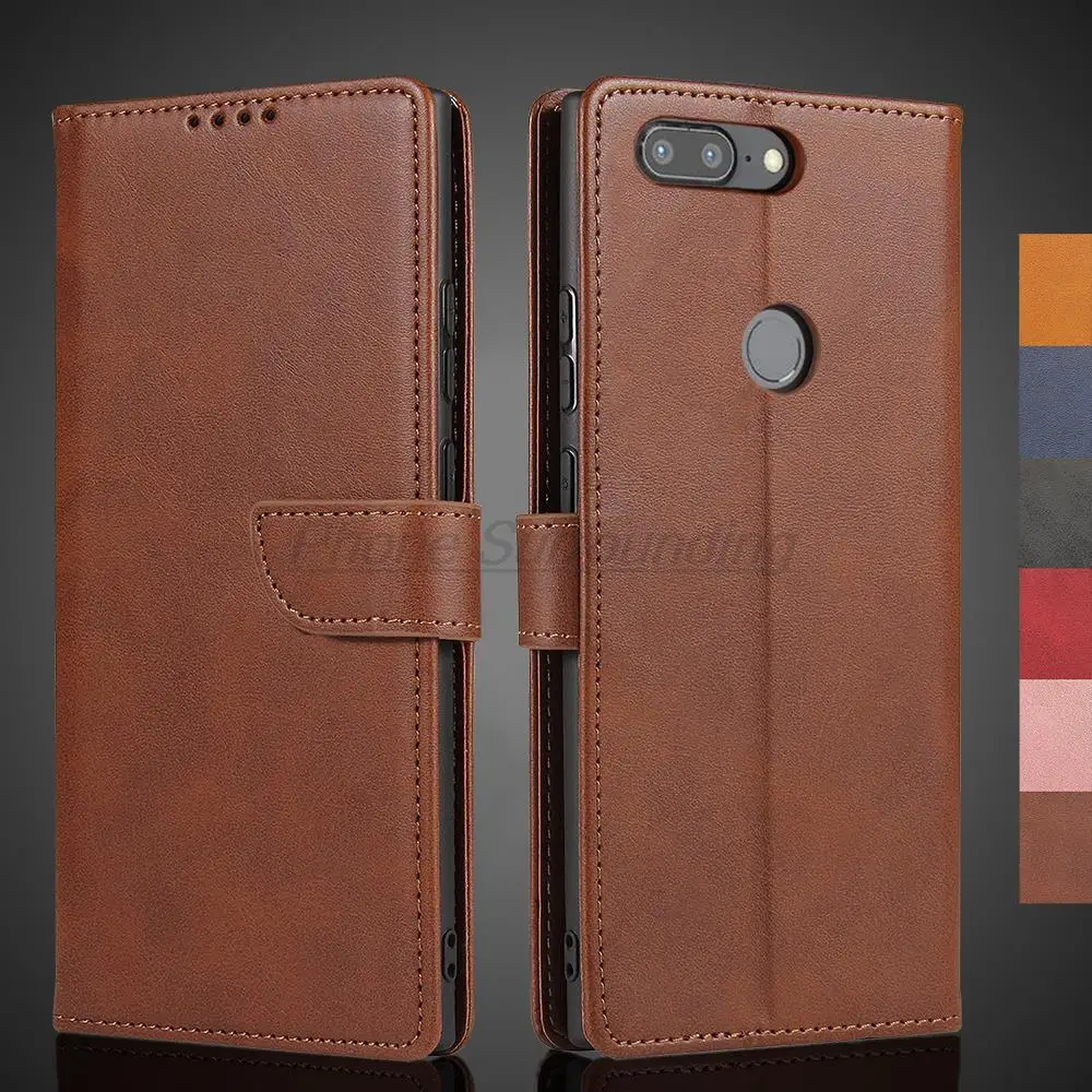 Oneplus 5T Funda tipo billetera con tapa Funda de cuero para Oneplus 5T 1 + 5T Pu bolsas de cuero para teléfono funda protectora Fundas Coque