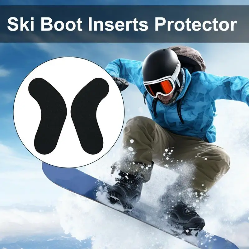 Ski Boot Foam Pads Ski Ankle Protection Pads Ski Boot Ankle Wrap Pads Adhesive Snowboard And Ski Boot Fitting Pads For Comfort