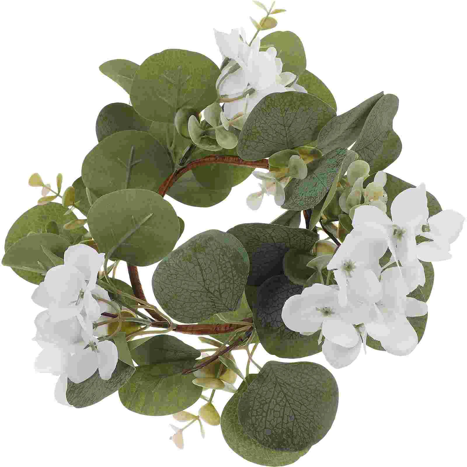 

Garland Decoration Home Hanging Wreath Festival Candles Prop Decorative Wedding Pendant Artificial Dinner Party Locket