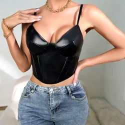 Summer Shaper Women Corset Top Crop Blusa Lingerie Sexy Underbust Woman Clothes Camiseta Mujer Waist Trainer Ladies Bustier Faja