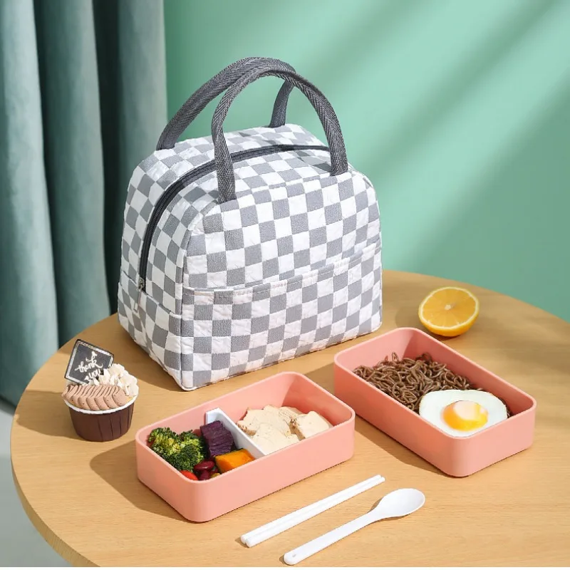 Borse termiche portatili per adulti borsa per Snack riutilizzabile borsa per il pranzo impermeabile Bento per Picnic borsa per il ghiaccio di grande