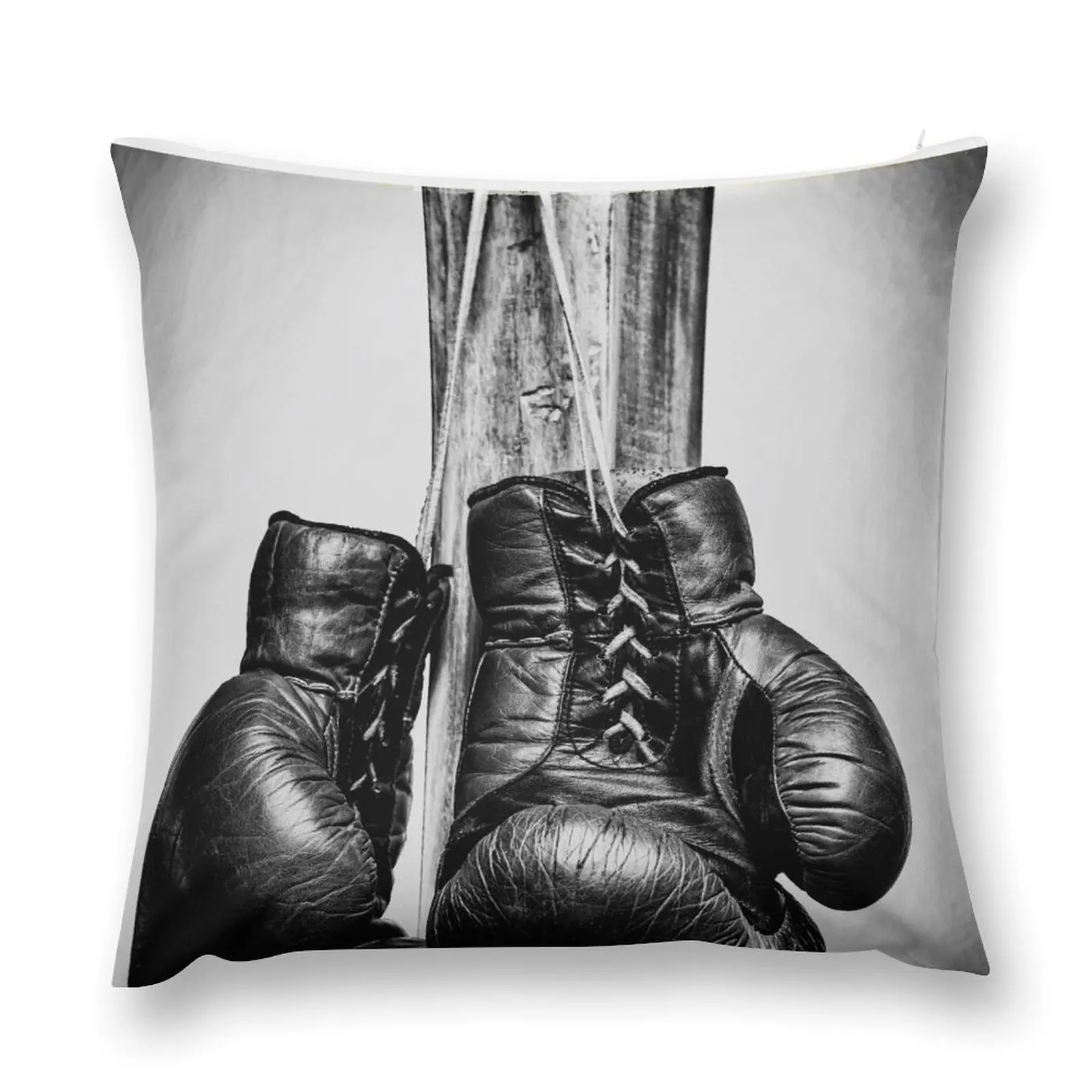 Vintage boxing gloves Throw Pillow ornamental pillows christmas pillowcases anime girl pillow