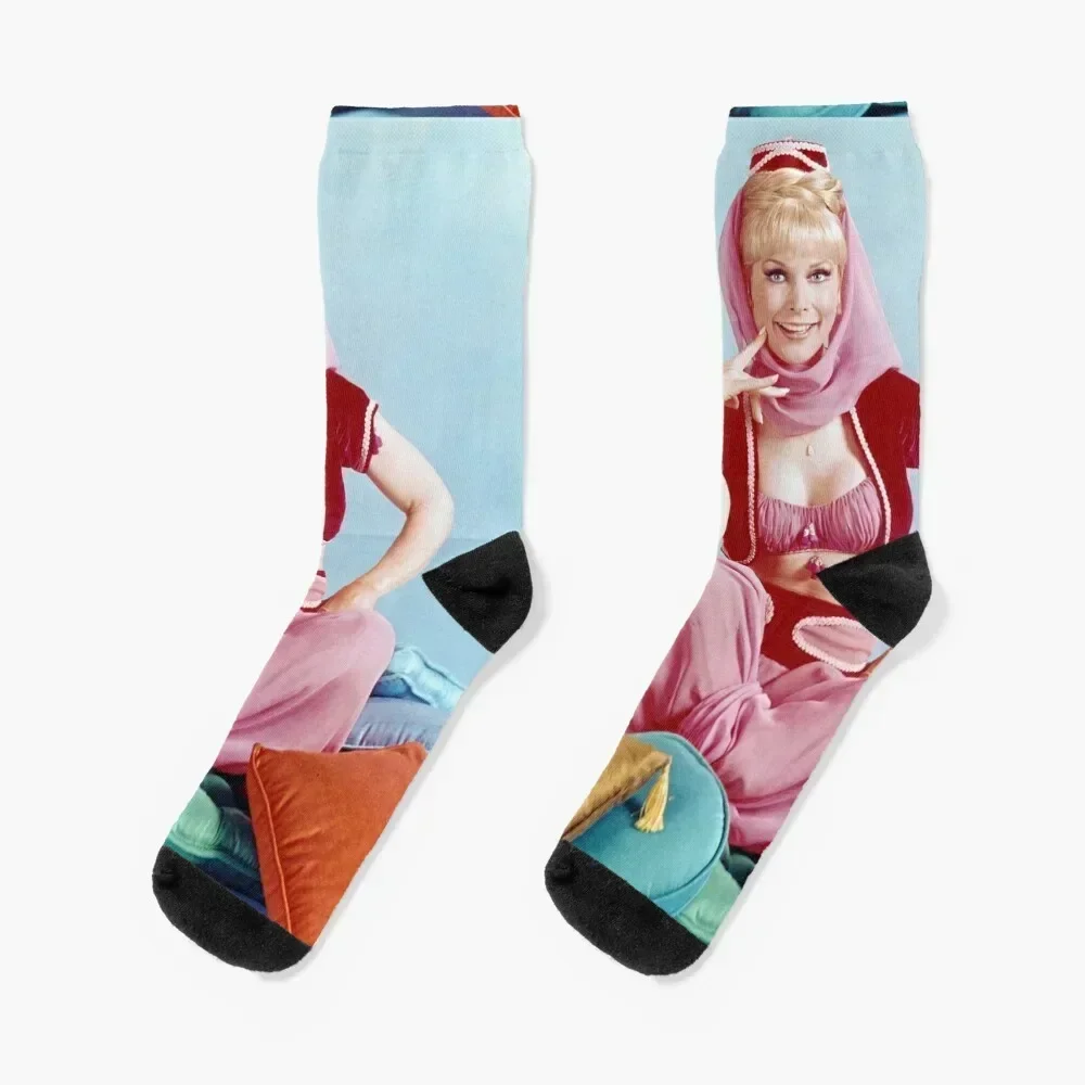 

I Dream of Jeannie -Barbara Eden Socks tennis sports and leisure sports stockings gift Man Socks Women's