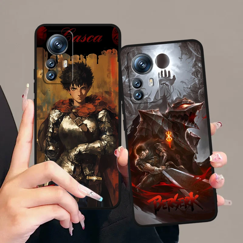 Legend Of Sword Wind Cool For Xiaomi Mi Poco F5 F4 F3 X6 X5 X4 X3 M6 M5 M5S M4 M3 C65 Pro GT NFC 5G Black Back Phone Case