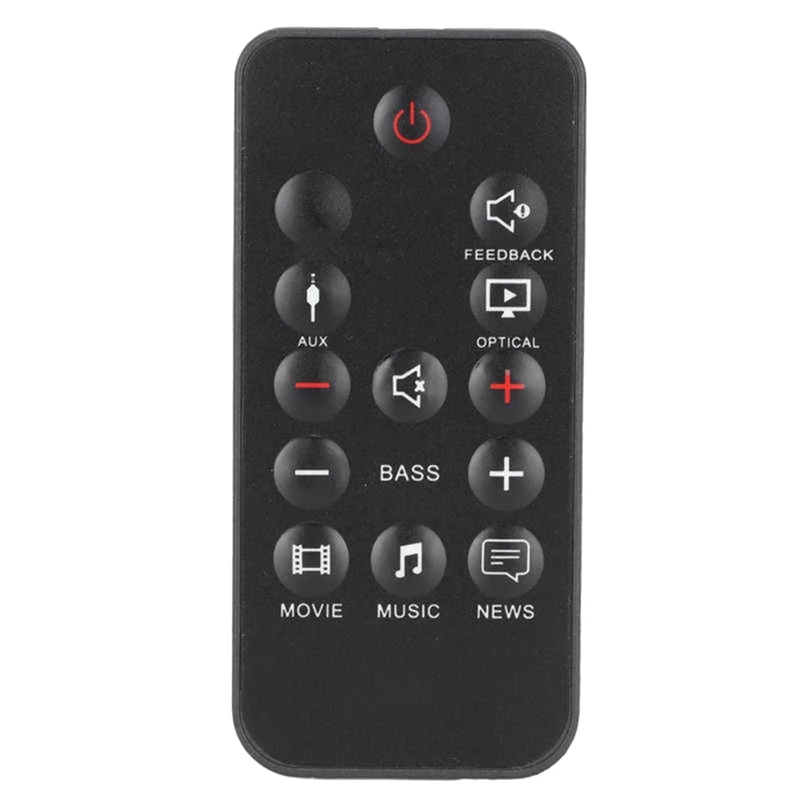 

1 PCS Remote Control Wear Resistant Audio System Player Controller Parts Black For JBL Cinema SB150 Speaker