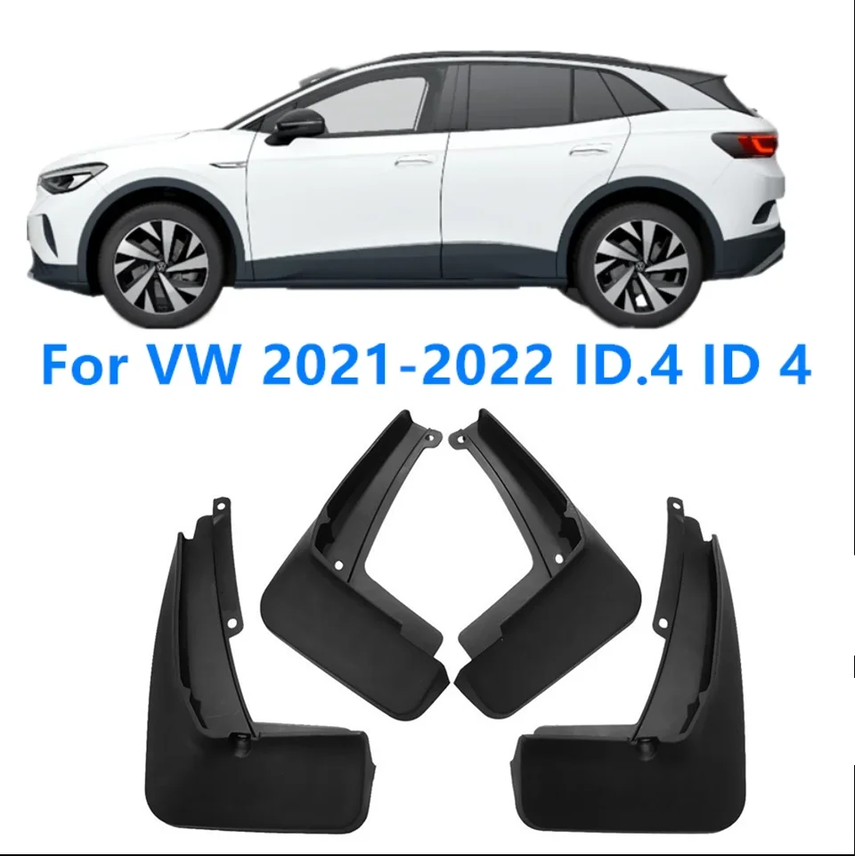 

4pcs Mudflaps Mudguard Fender Mud Flap Guard Splash Mudguards FOR Volkswagen ID4 VW ID.4